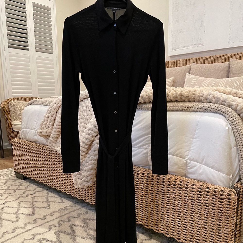 Banana Republic S Black Dress